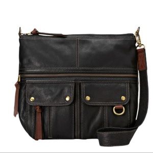 Fossil Morgan 100% Leather Shoulder Bag Crossbody